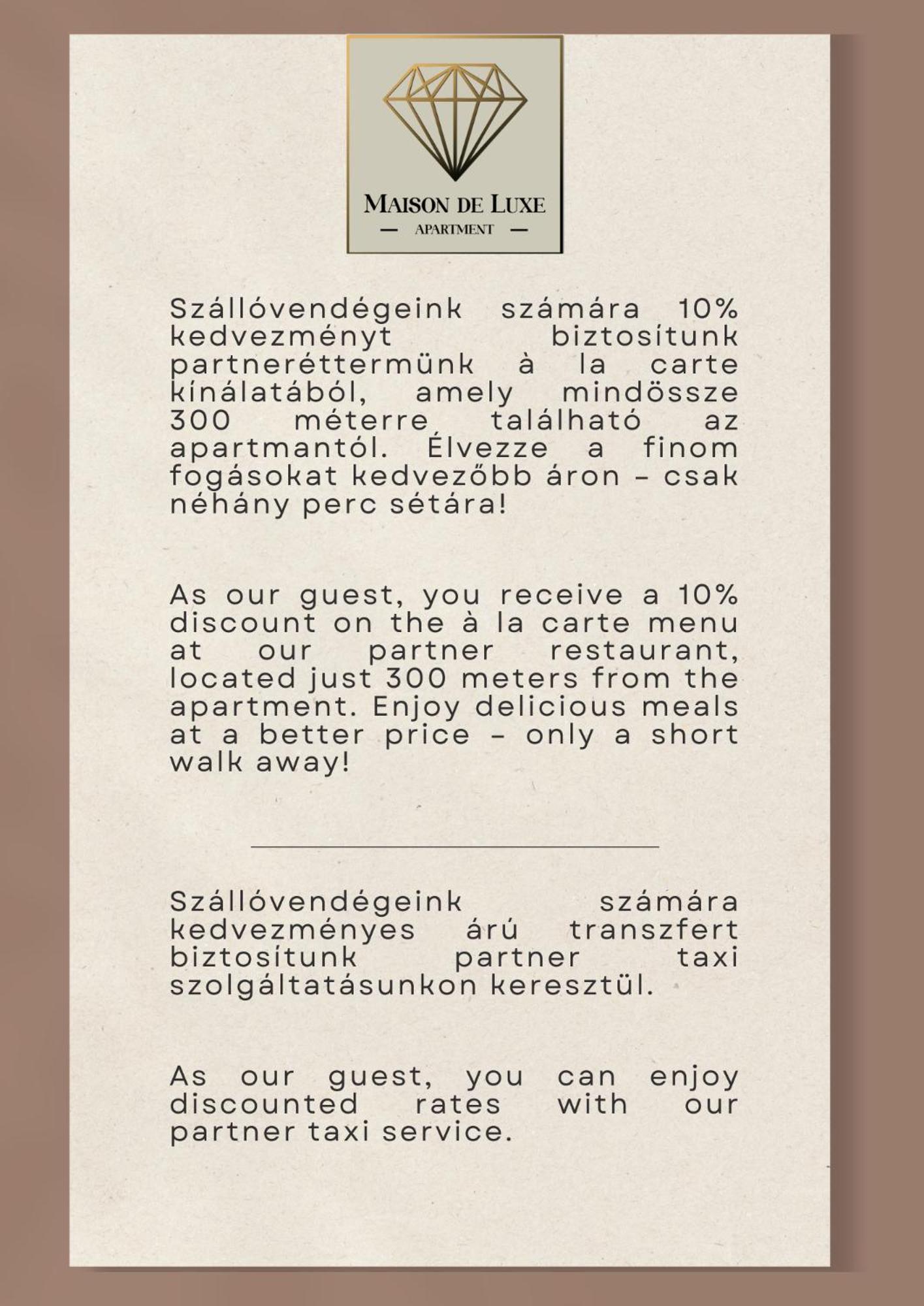 Maison De Luxe Сегед Екстериор снимка